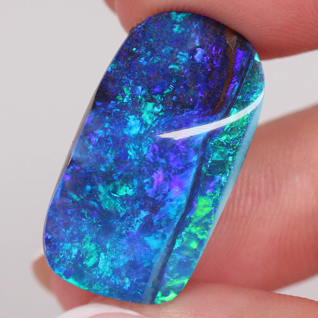 18.93ct Boulder Opal - 25.50 x 13.95 x 6.41mm