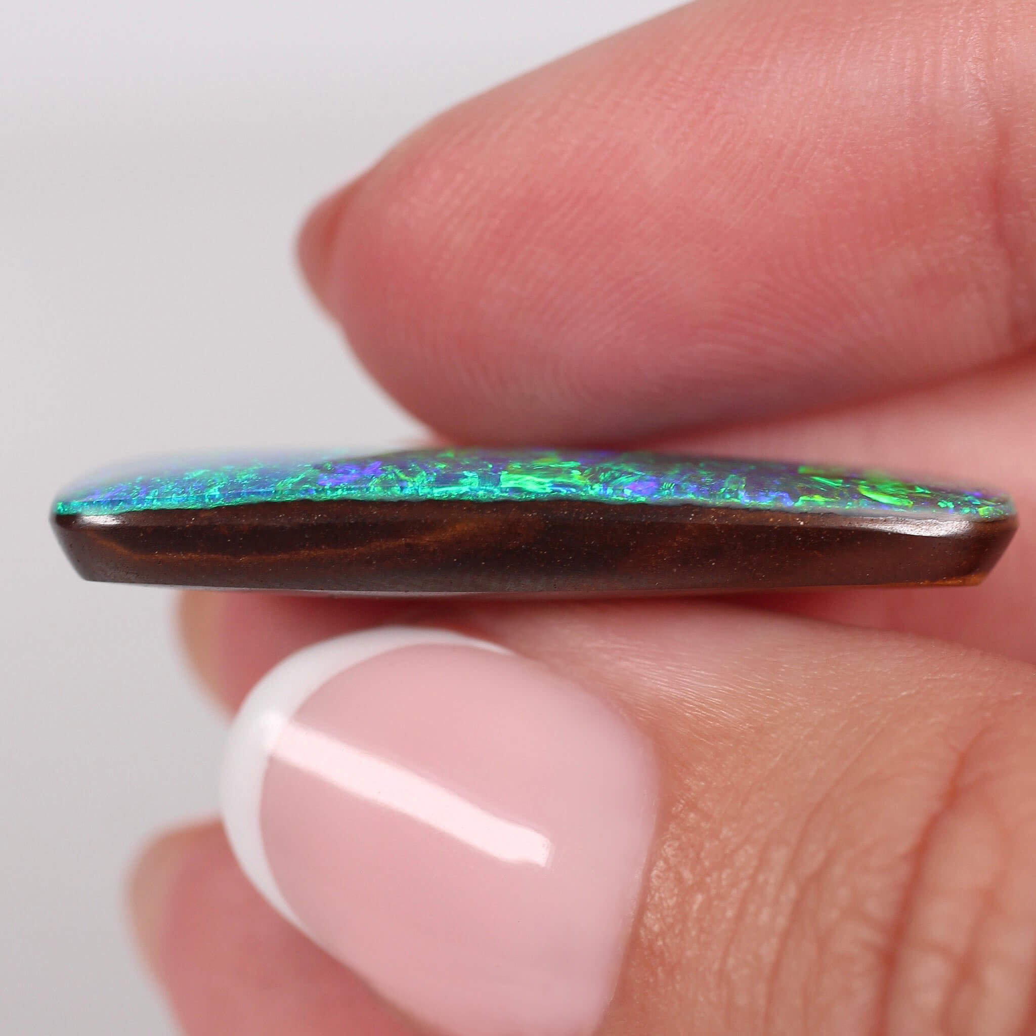 21.09ct Boulder Opal - 32.5 x 14 x 5mm