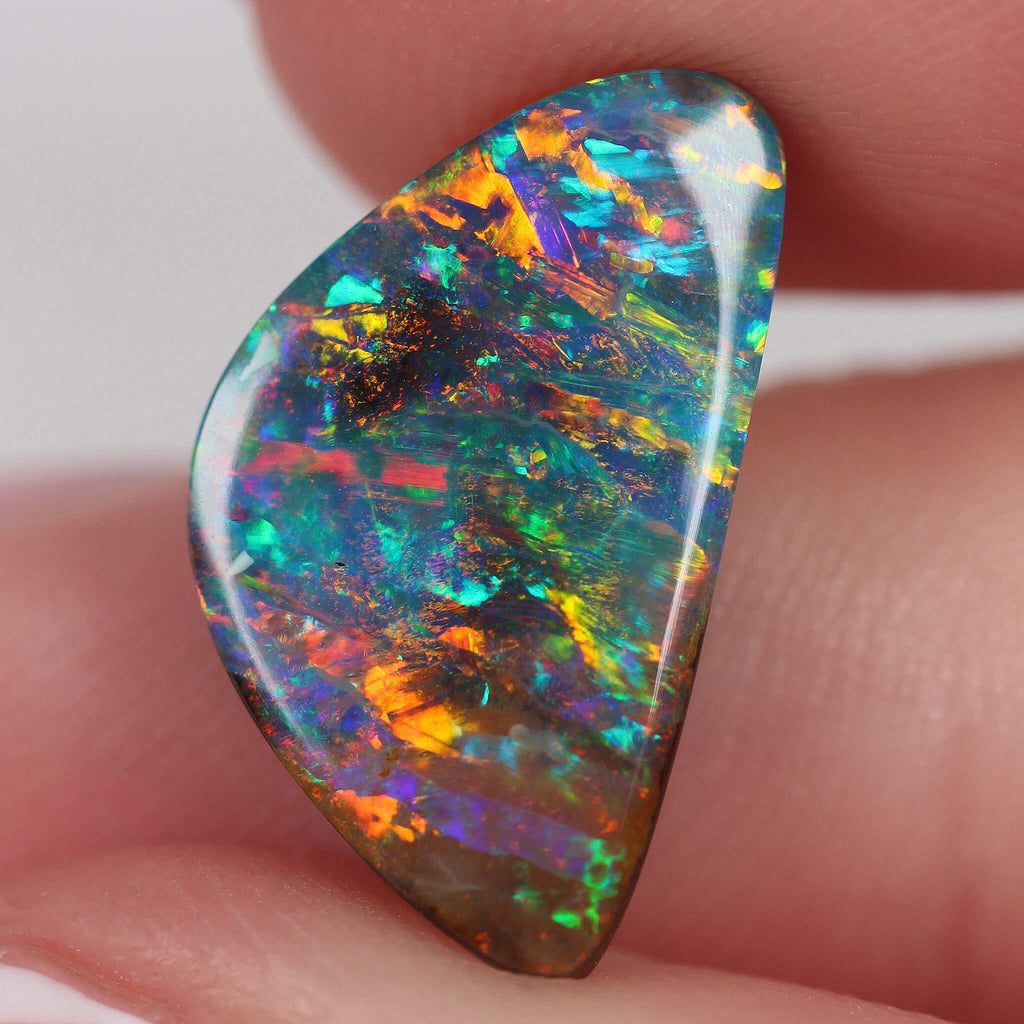 5ct Boulder Opal - 16.40 x 9.61 x 3.95mm