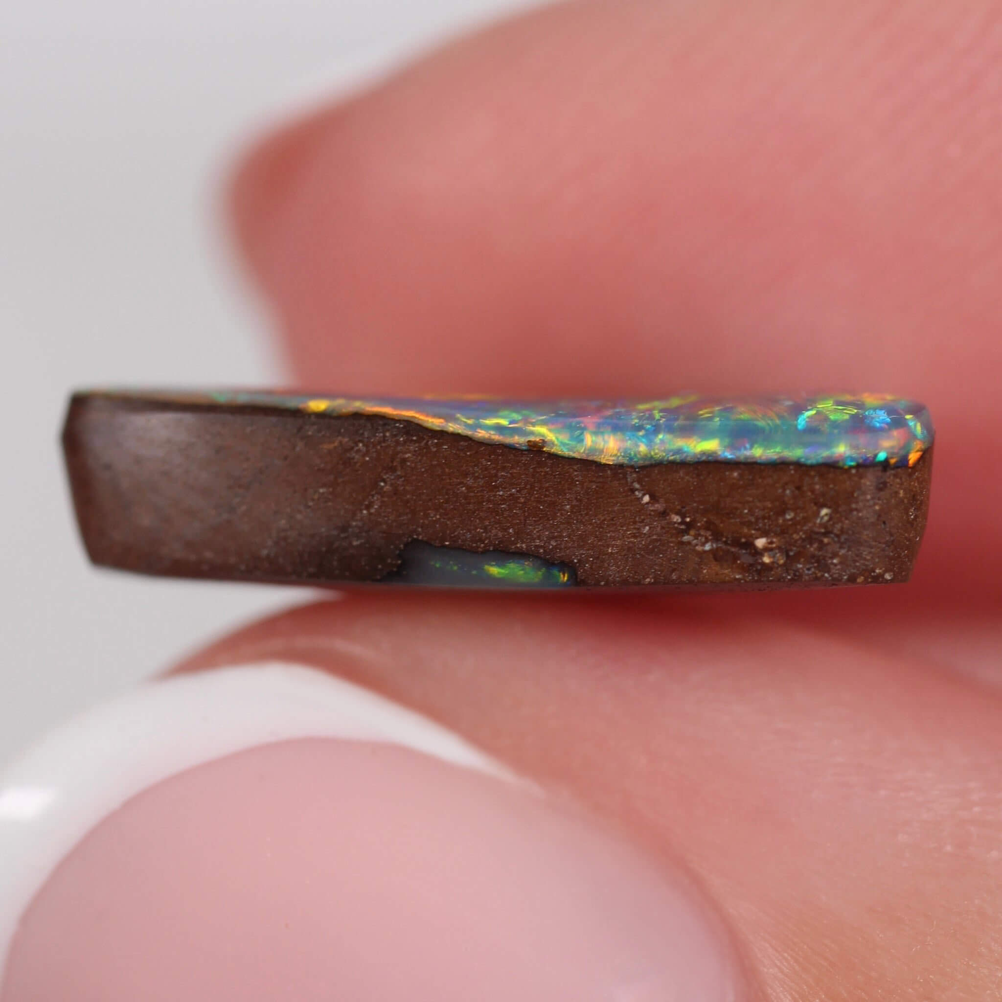 5ct Boulder Opal - 16.40 x 9.61 x 3.95mm