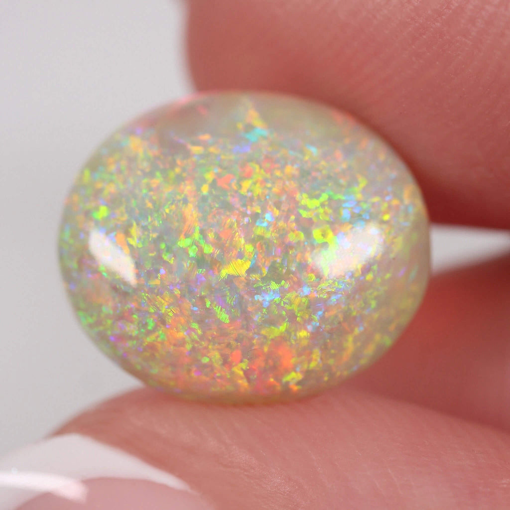 5.71ct Dark Opal - 14.1 x 12.2 x 5.9mm