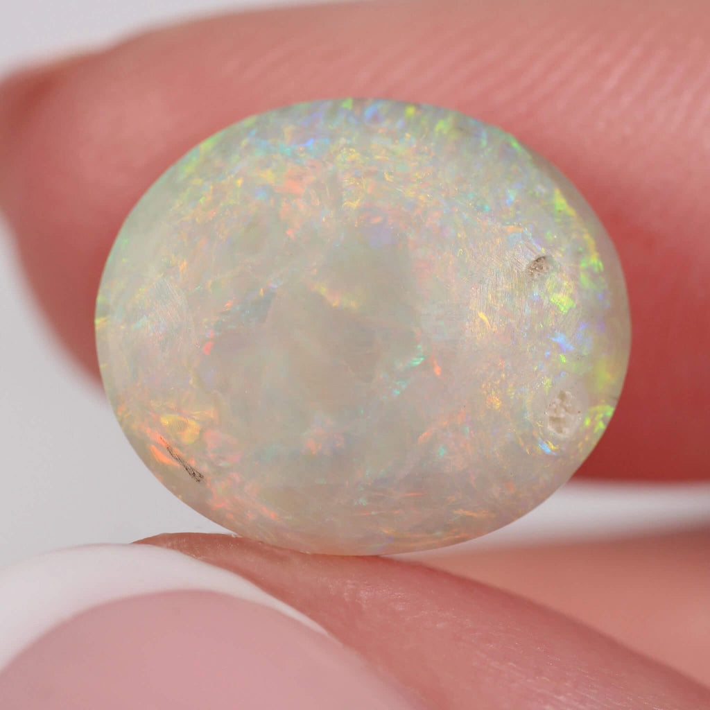 5.71ct Dark Opal - 14.1 x 12.2 x 5.9mm