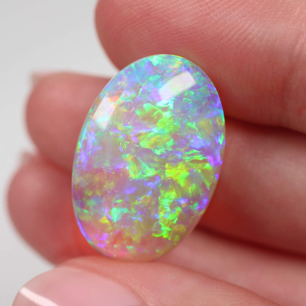 12.30ct Crystal Opal - 22 x 15 x 6mm
