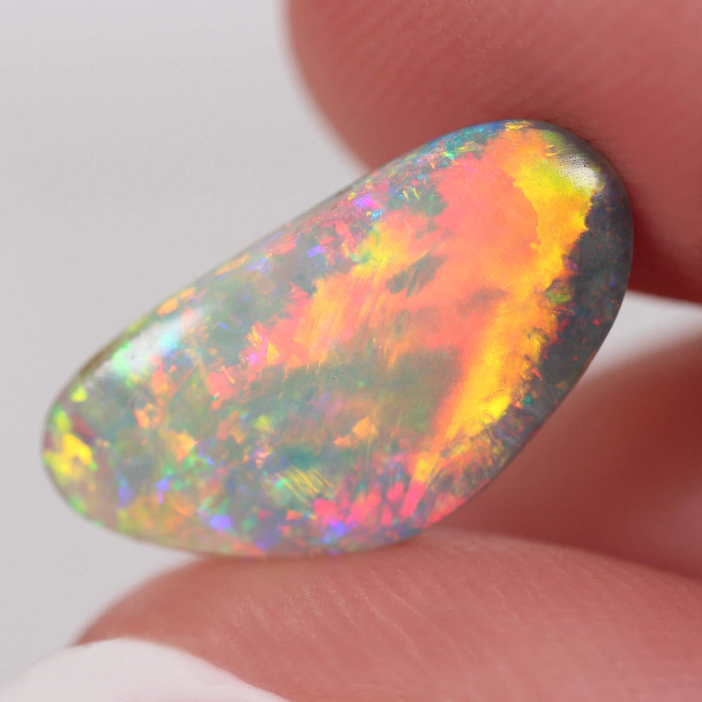2.41ct Dark Opal  - 16 x 8.3 x 3.1mm