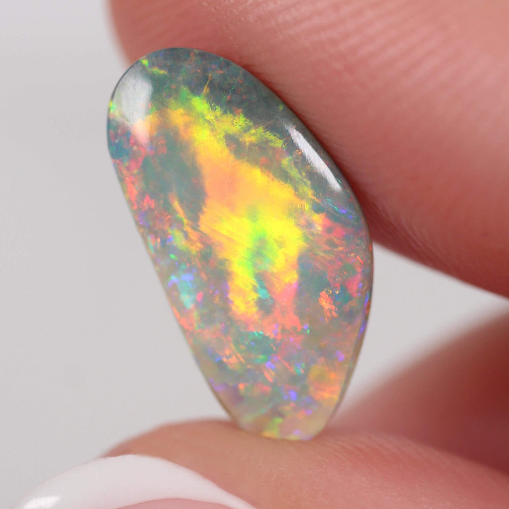 2.41ct Dark Opal  - 16 x 8.3 x 3.1mm
