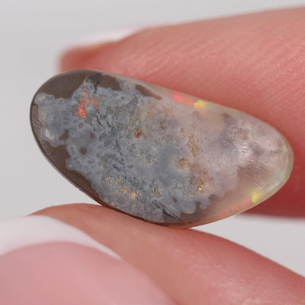 2.41ct Dark Opal  - 16 x 8.3 x 3.1mm