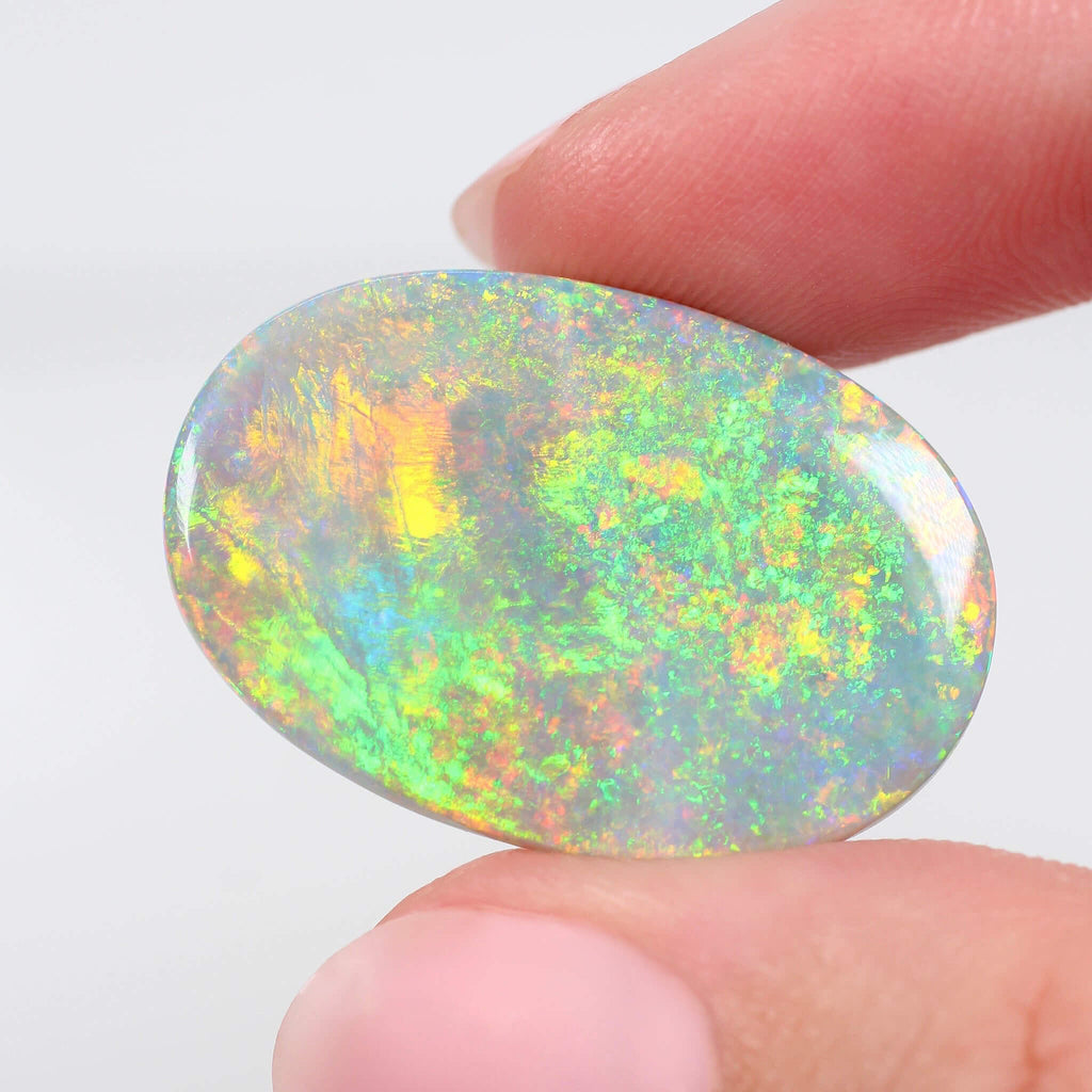 17.20ct Dark Opal - 30 x 20 x 6mm