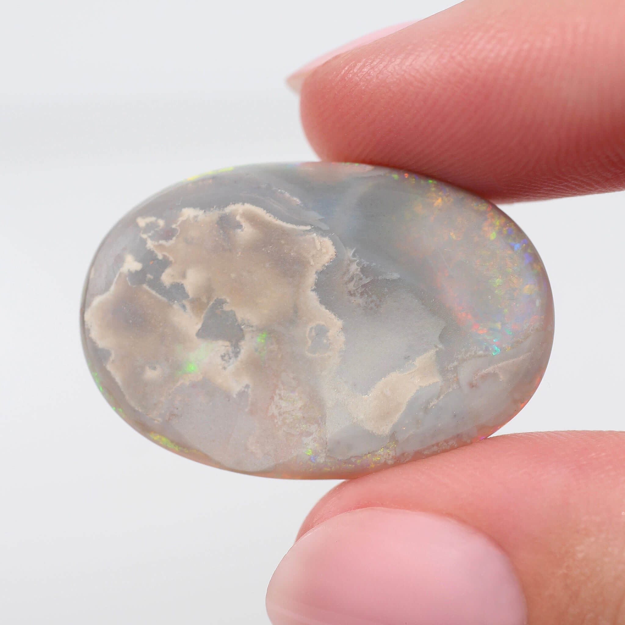 17.20ct Dark Opal - 30 x 20 x 6mm