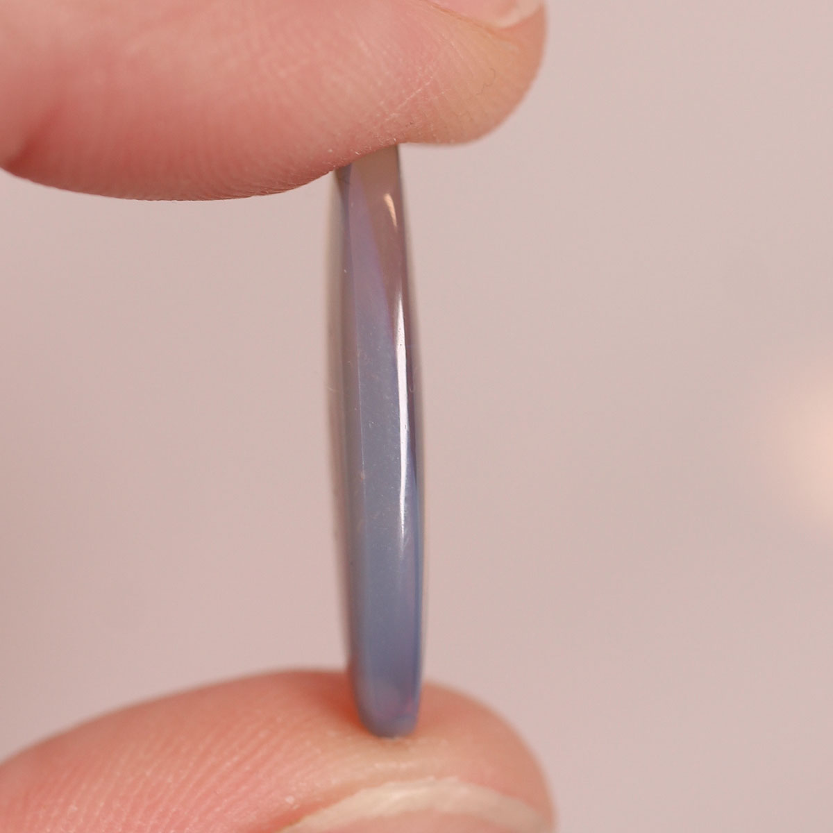 Lightning Ridge Dark Crystal Opal 4.9ct Natural Solid Bright Purple Green Foil Flash