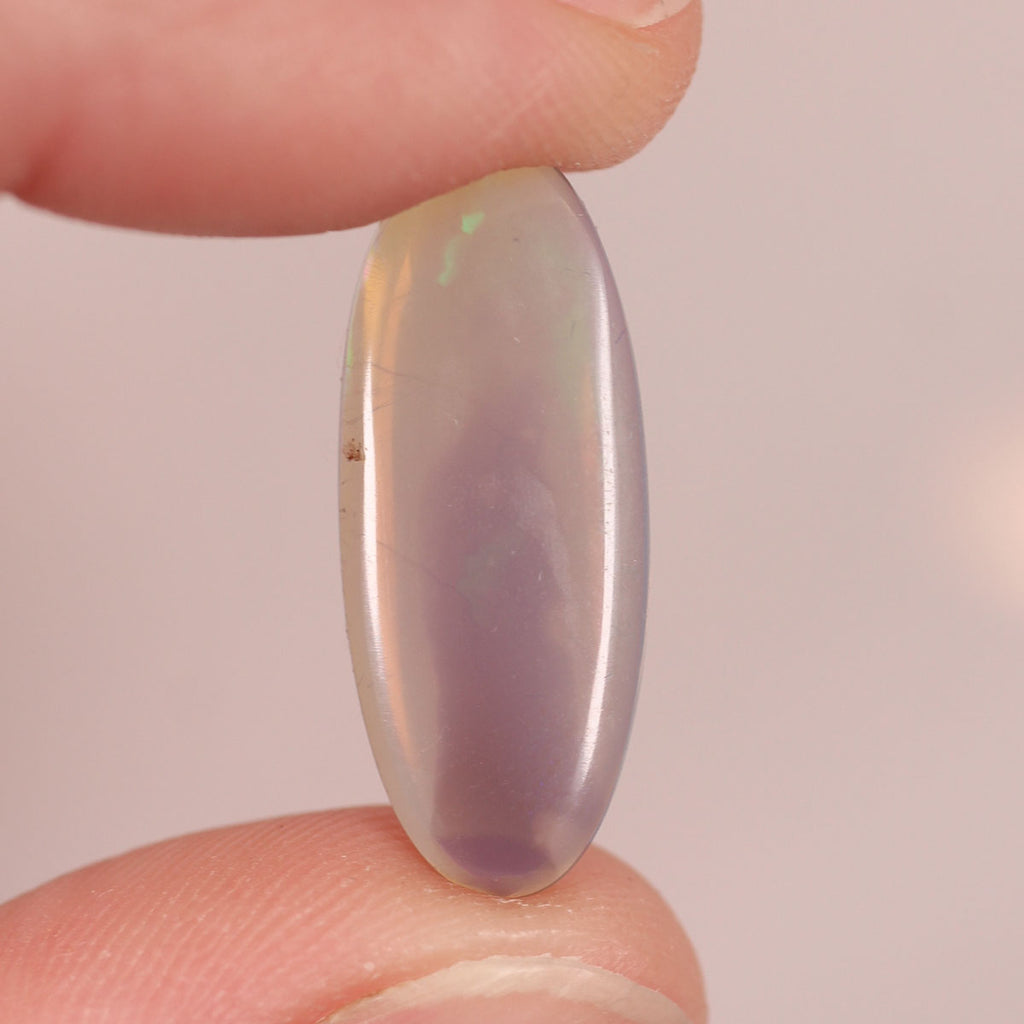 Lightning Ridge Dark Crystal Opal 4.9ct Natural Solid Bright Purple Green Foil Flash