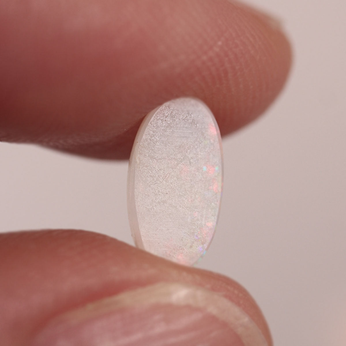 Lightning Ridge Light Opal 0.8ct Natural Solid Pink Blue Floral