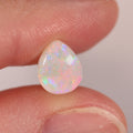 Coober Pedy Light Opal 1.35ct Natural Solid Bright Orange Foil / Floral
