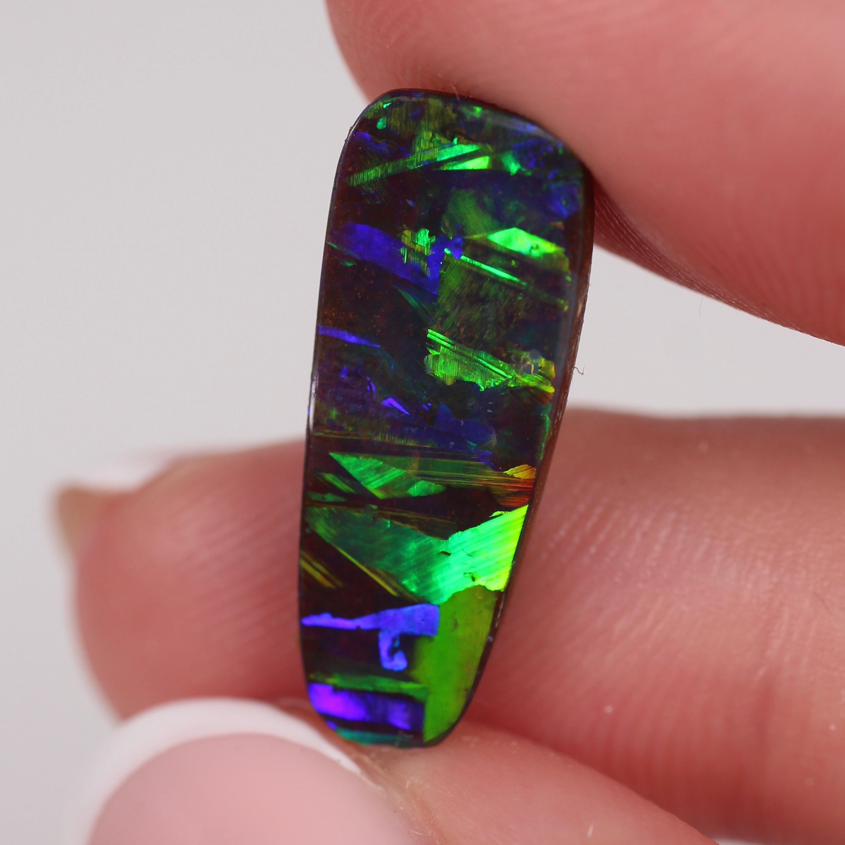 6.69ct Boulder Opal - 21.3 x 8.5 x 4.2mm