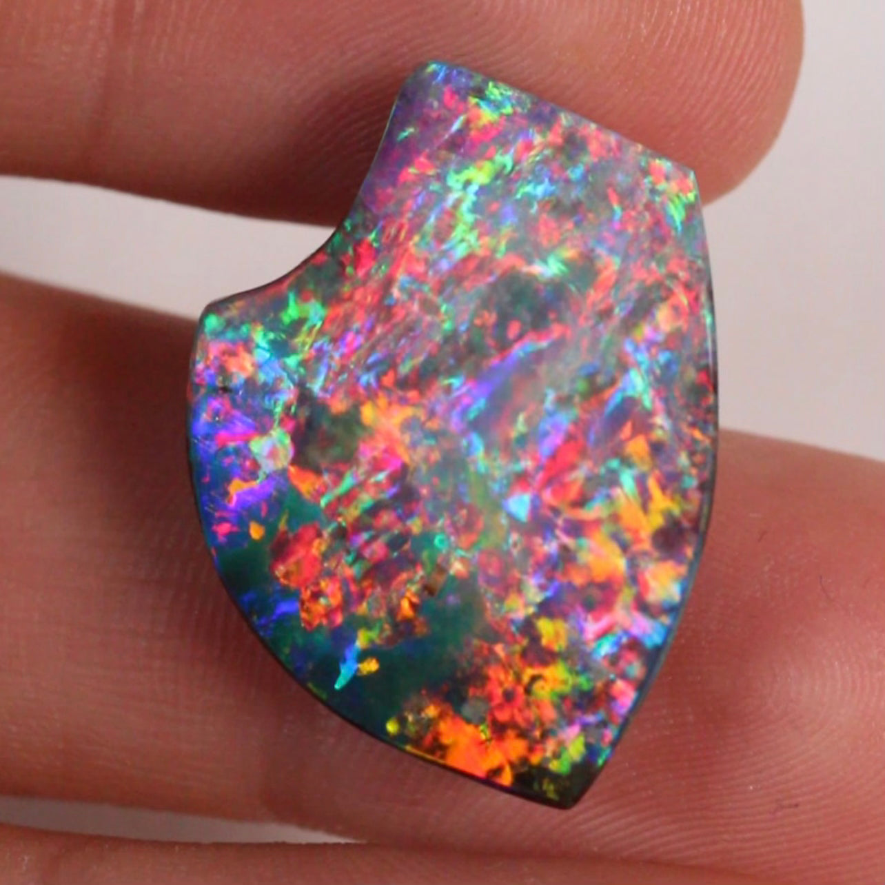 22.76ct Investment Boulder Opal - 18.7 x 26.4 x 6.9mm