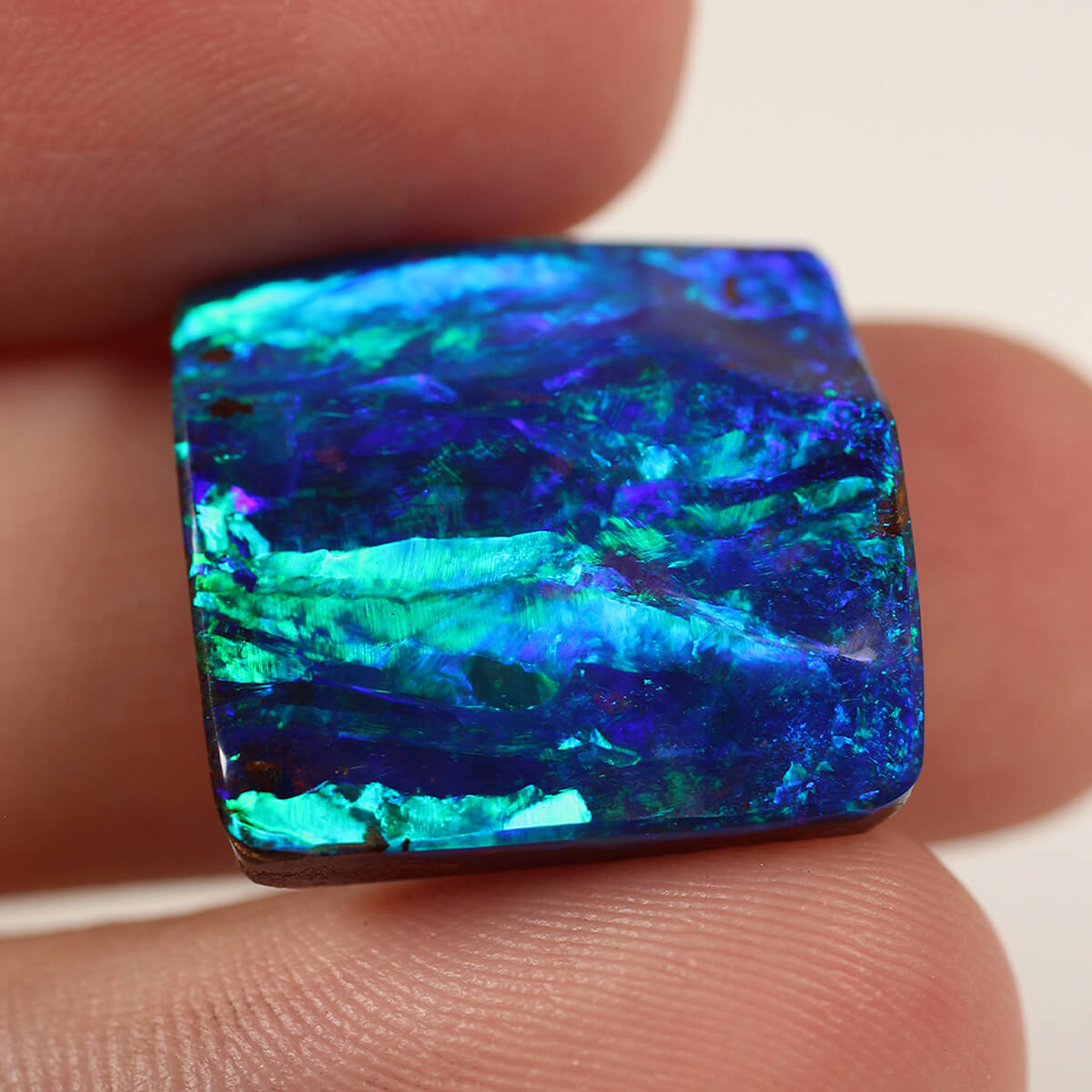 21.44ct Investment Boulder Opal - 20 x 20.4 x 6mm