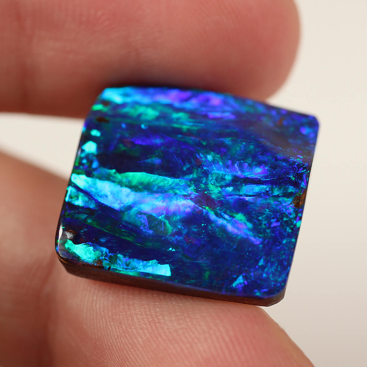 21.44ct Investment Boulder Opal - 20 x 20.4 x 6mm