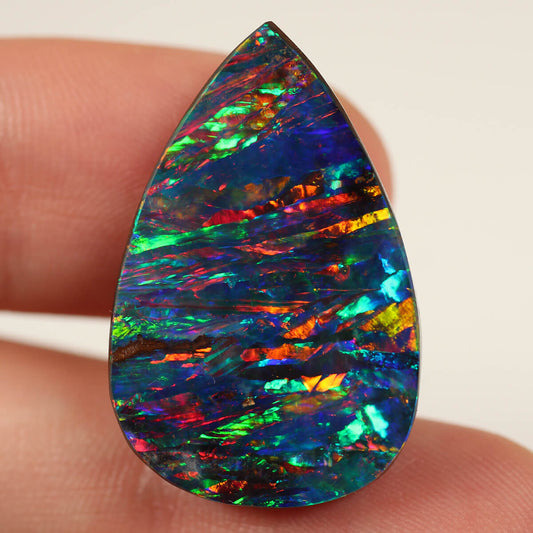 24.11ct Investment Boulder Opal - 19 x 29.6 x 5.3mm