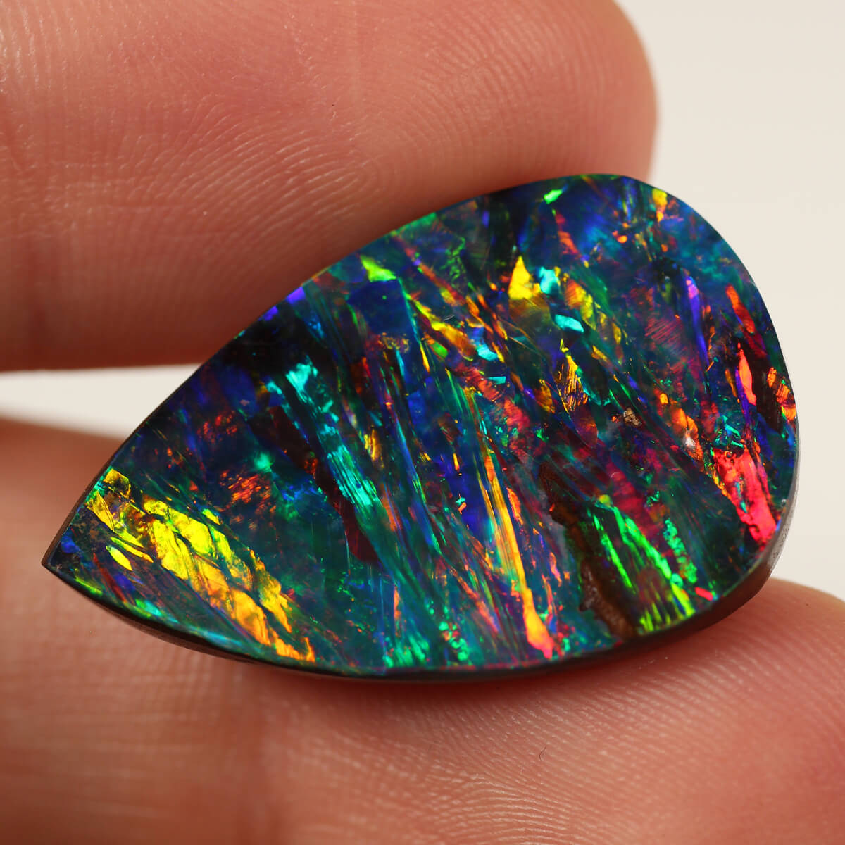 24.11ct Investment Boulder Opal - 19 x 29.6 x 5.3mm