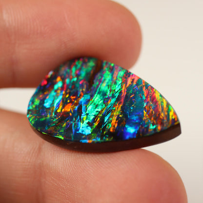 24.11ct Investment Boulder Opal - 19 x 29.6 x 5.3mm