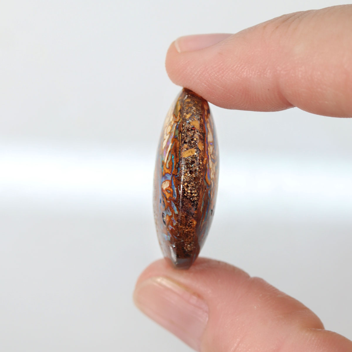 Close detail of boulder matrix pattern on boulder matrix