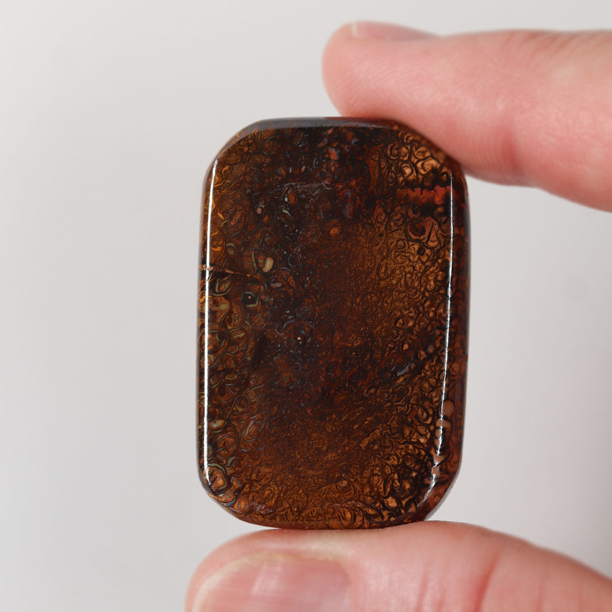 89.33ct boulder matrix shown from profile view