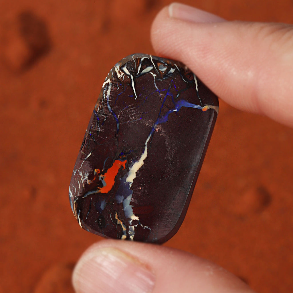 Further detail of boulder matrix from Koroit