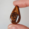 17.32ct boulder matrix cabochon from Koroit with boulder matrix play-of-colour
