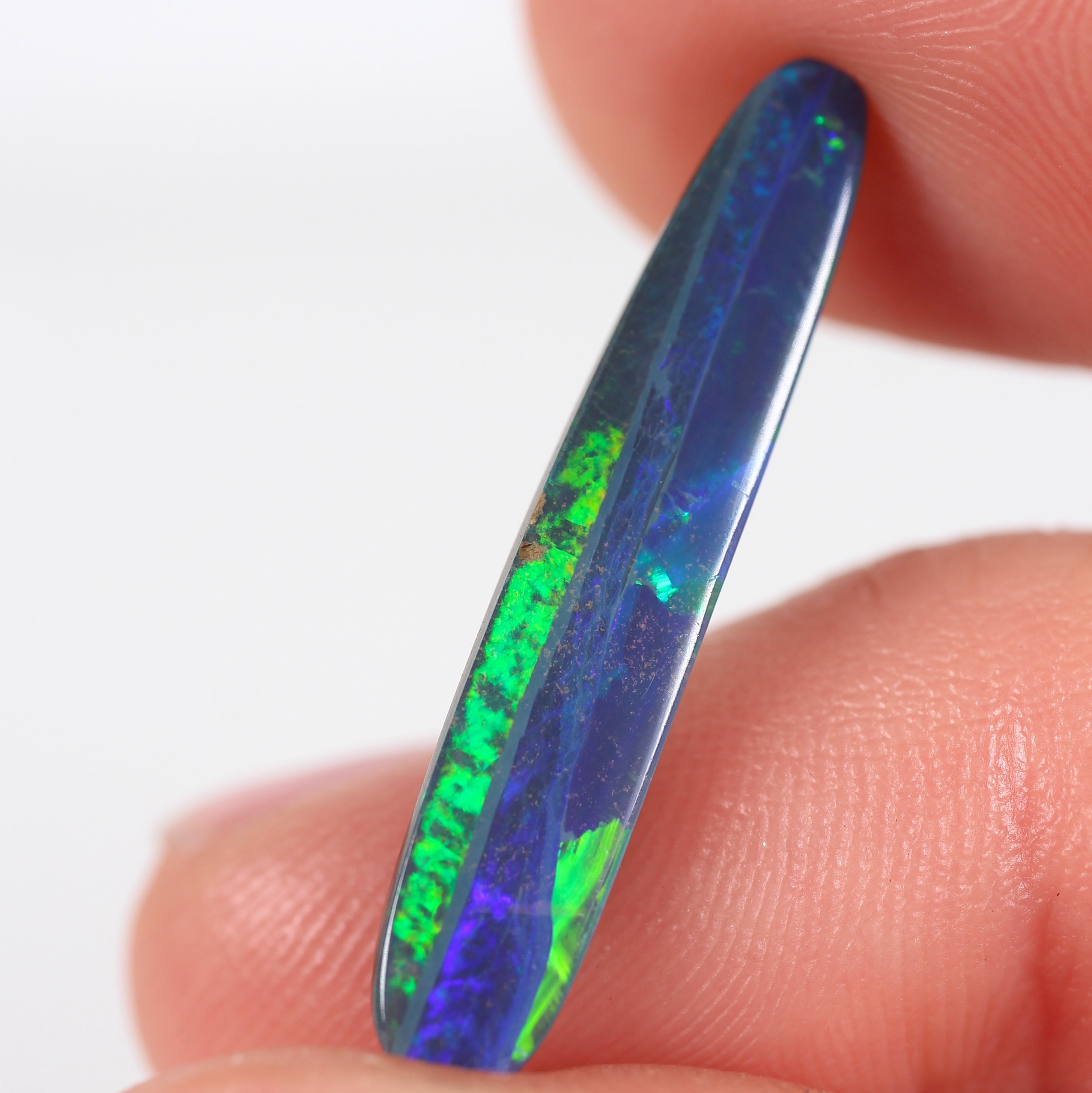 5.68ct Boulder Opal - 5.2 x 27.5 x 3.9 mm