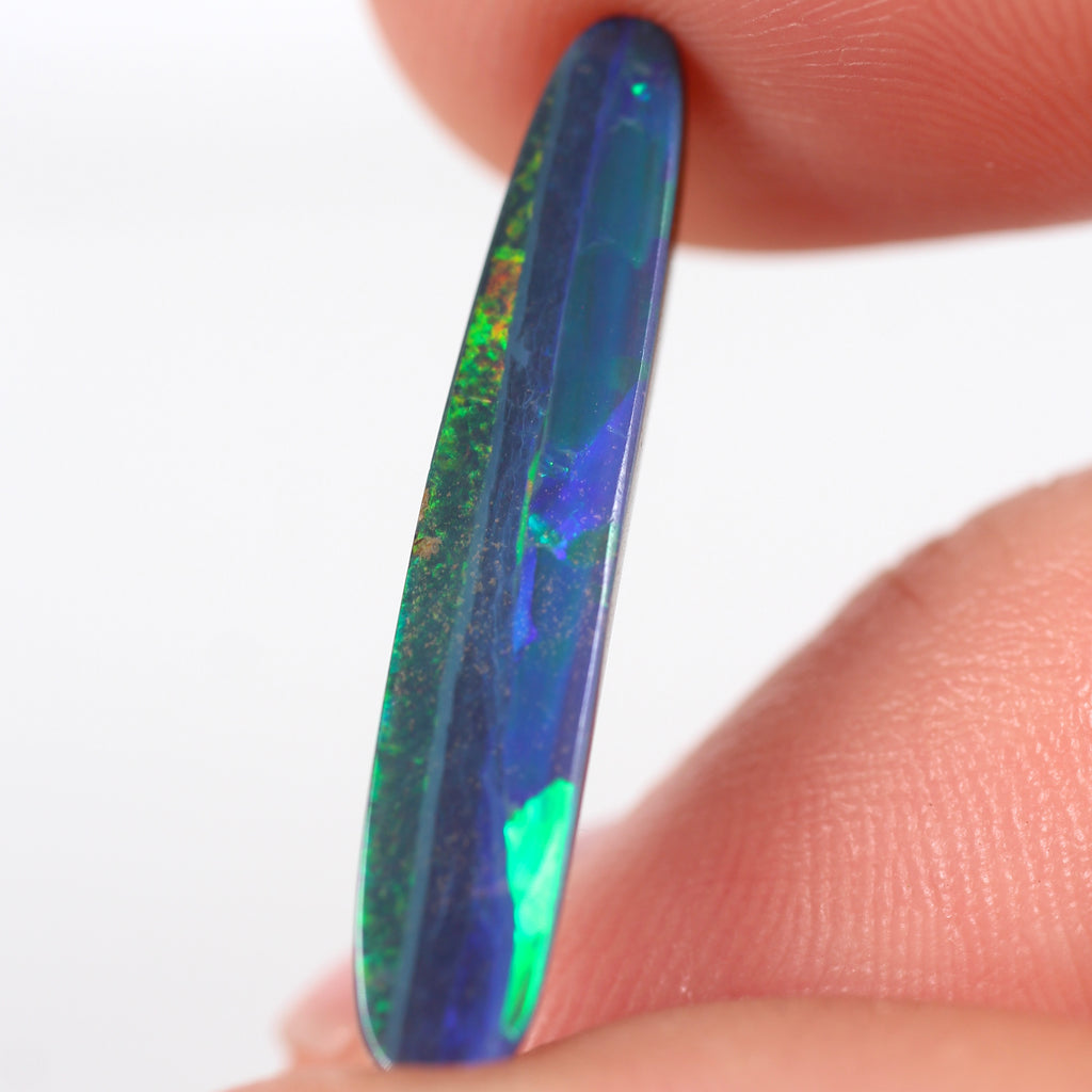 5.68ct Boulder Opal - 5.2 x 27.5 x 3.9 mm