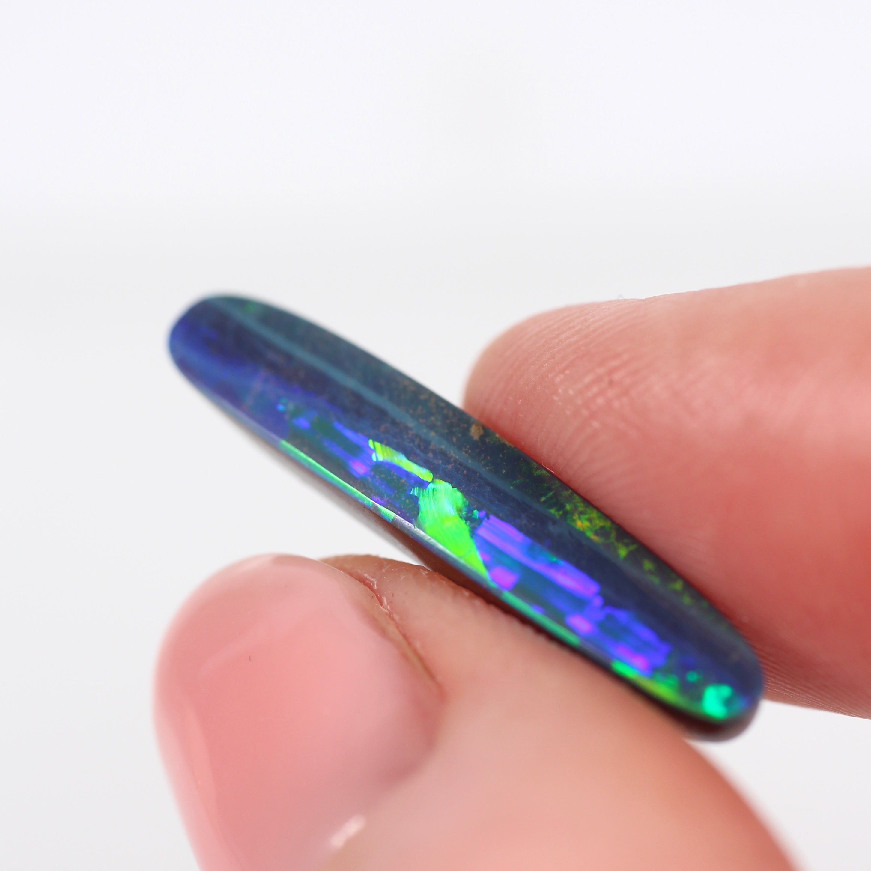5.68ct Boulder Opal - 5.2 x 27.5 x 3.9 mm