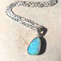 Additional view of green-blue crystal opal