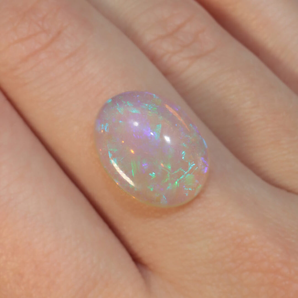 4.00ct Crystal Opal - 12 x 16 x 3.5mm