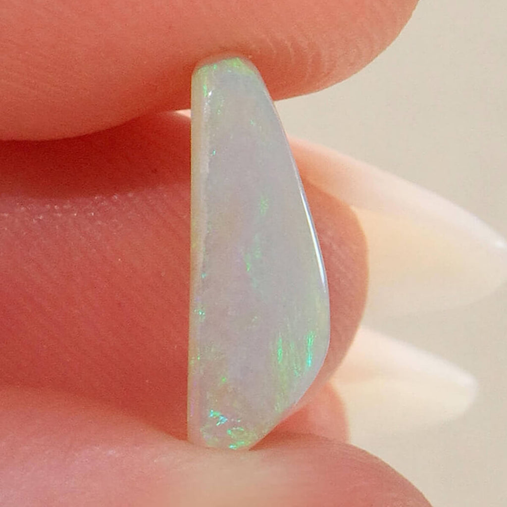 Additional view of green light opal