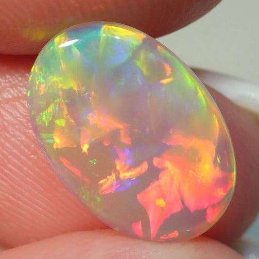 1.94ct Dark Crystal Opal - 9.5 x 14 x 2mm