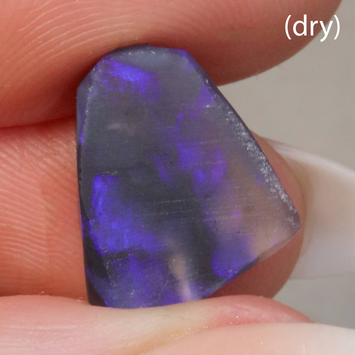 7.85ct Crystal Black Opal Rub