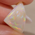 Green-yellow dark opal 5.29ct natural solid Australian opal from Coober Pedy