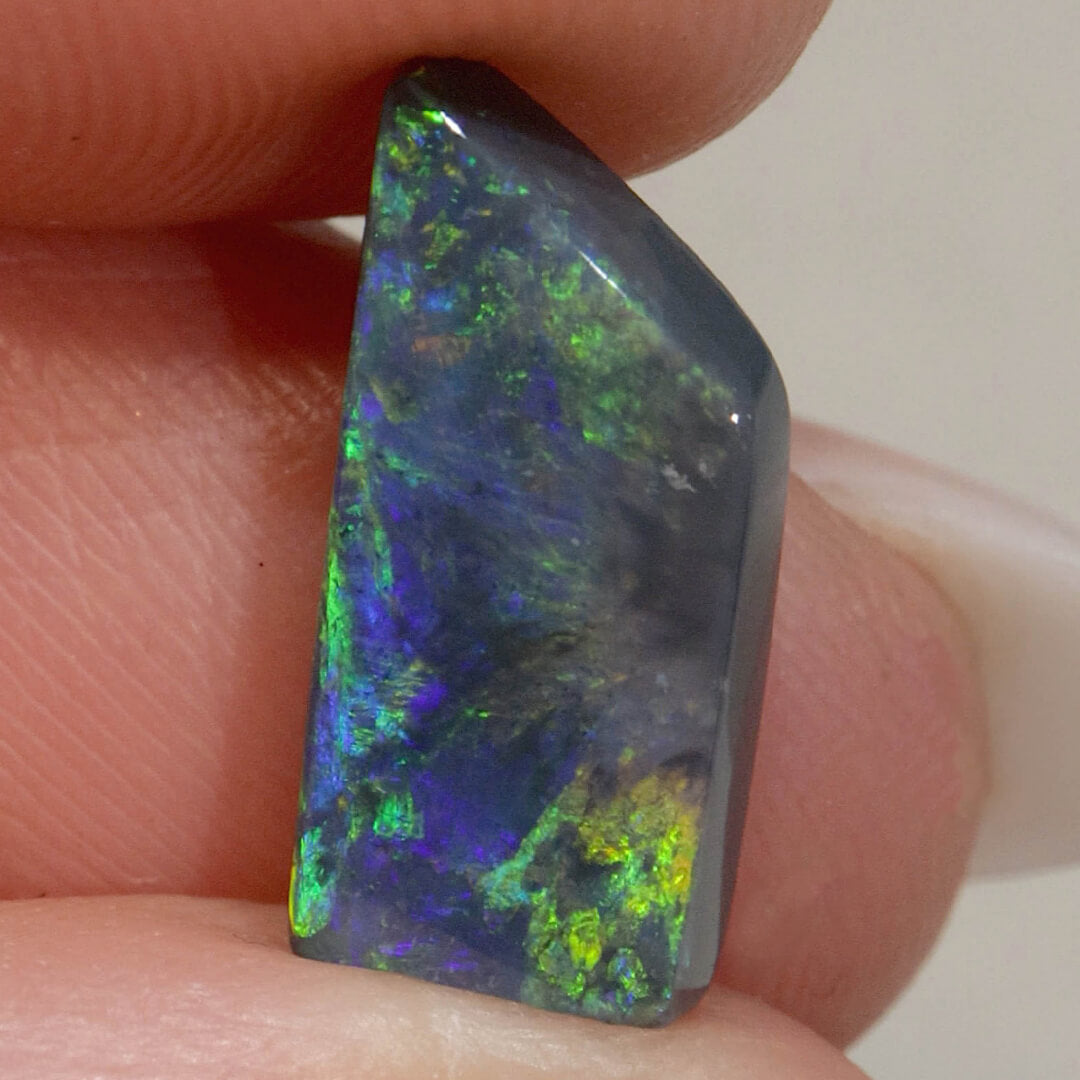 3.06ct Black Opal - 7 x 14 x 4mm