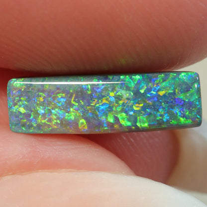 1.56ct Black Opal -  4 x 13.5 x 3mm