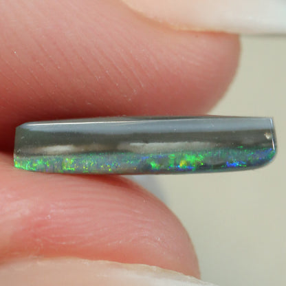 1.56ct Black Opal -  4 x 13.5 x 3mm