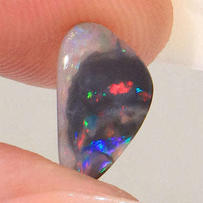 0.74ct Black Opal - 6.5 x 11 x 2mm