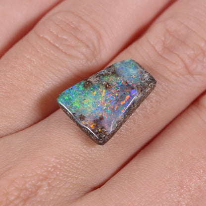 6.97ct Boulder Opal - 13 x 17.5 x 4.5mm