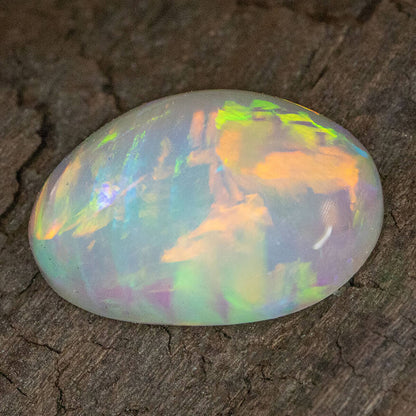 2.00ct Dark Crystal Opal - 8 x 11 x 3.5mm