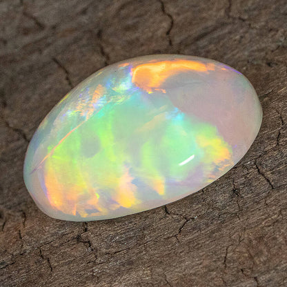 2.00ct Dark Crystal Opal - 8 x 11 x 3.5mm