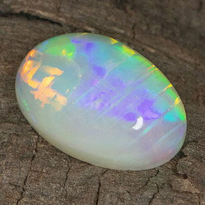 2.00ct Dark Crystal Opal - 8 x 11 x 3.5mm