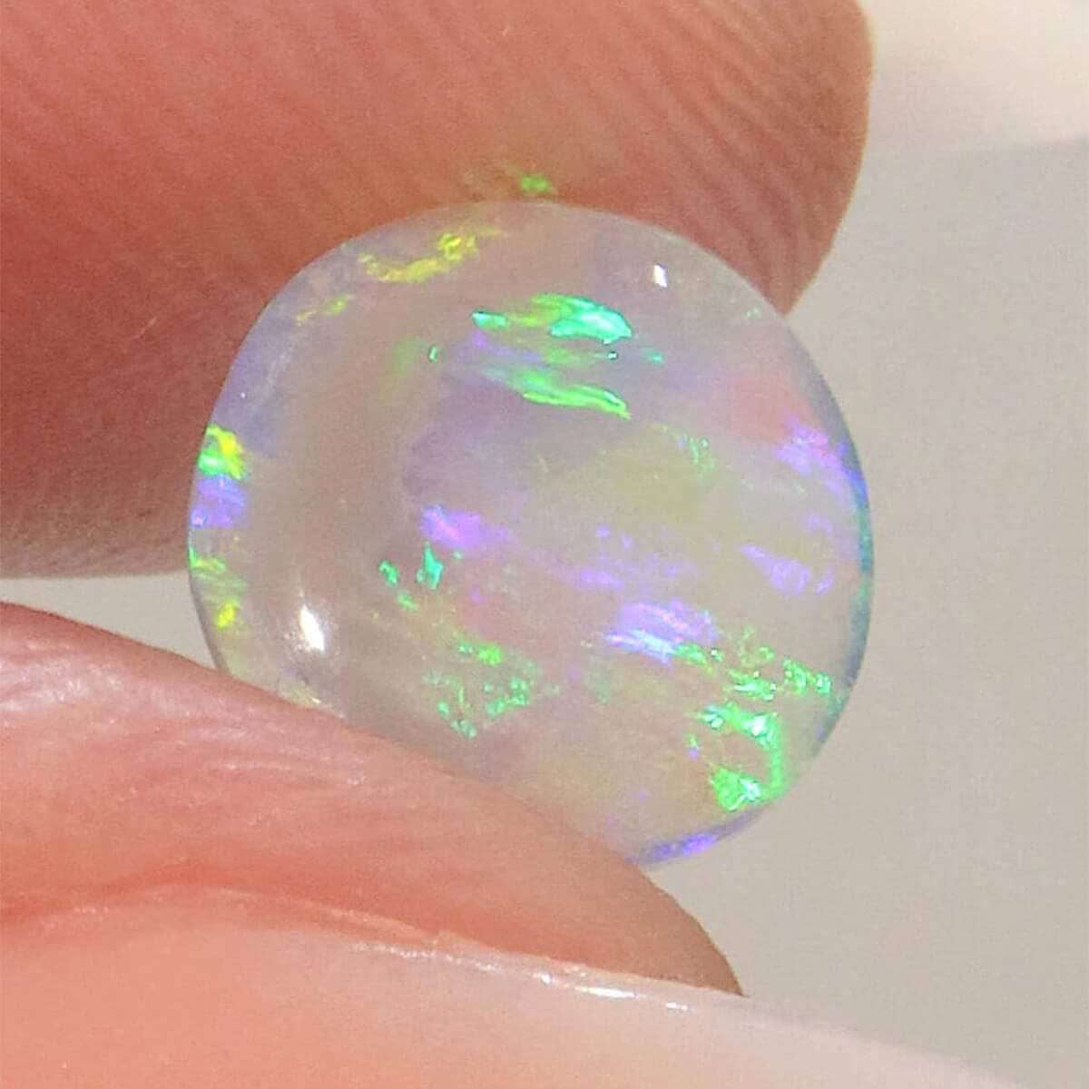 0.90ct Crystal Opal - 9 x 9 x 2mm