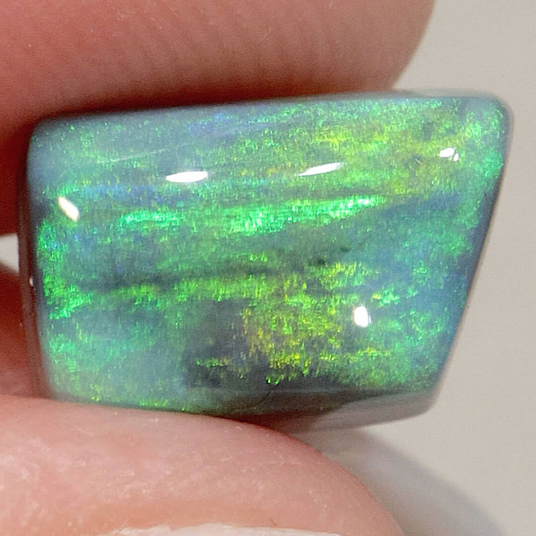 3.44ct Dark Opal - 8 x 11.5 x 5mm