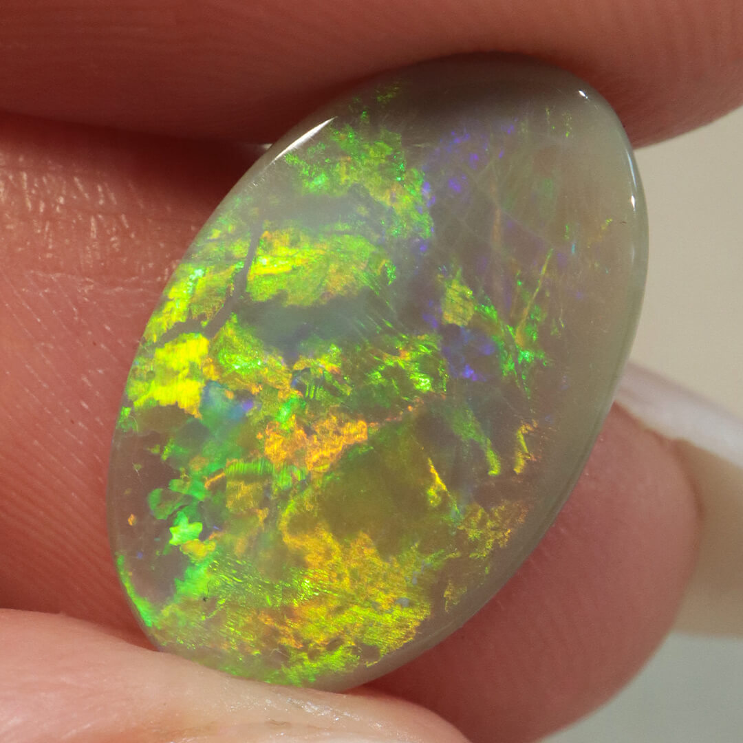 4.00ct Dark Opal - 11 x 18 x 3mm