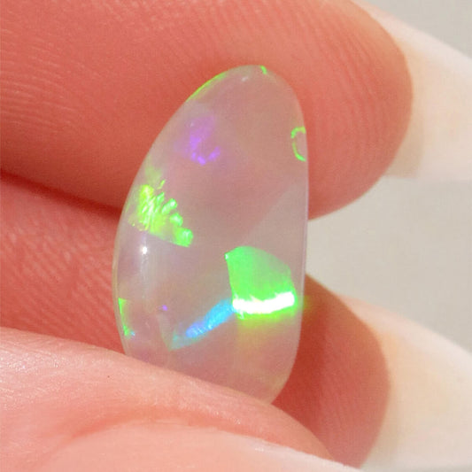 1.88ct Dark Crystal Opal - 9 x 17 x 2mm