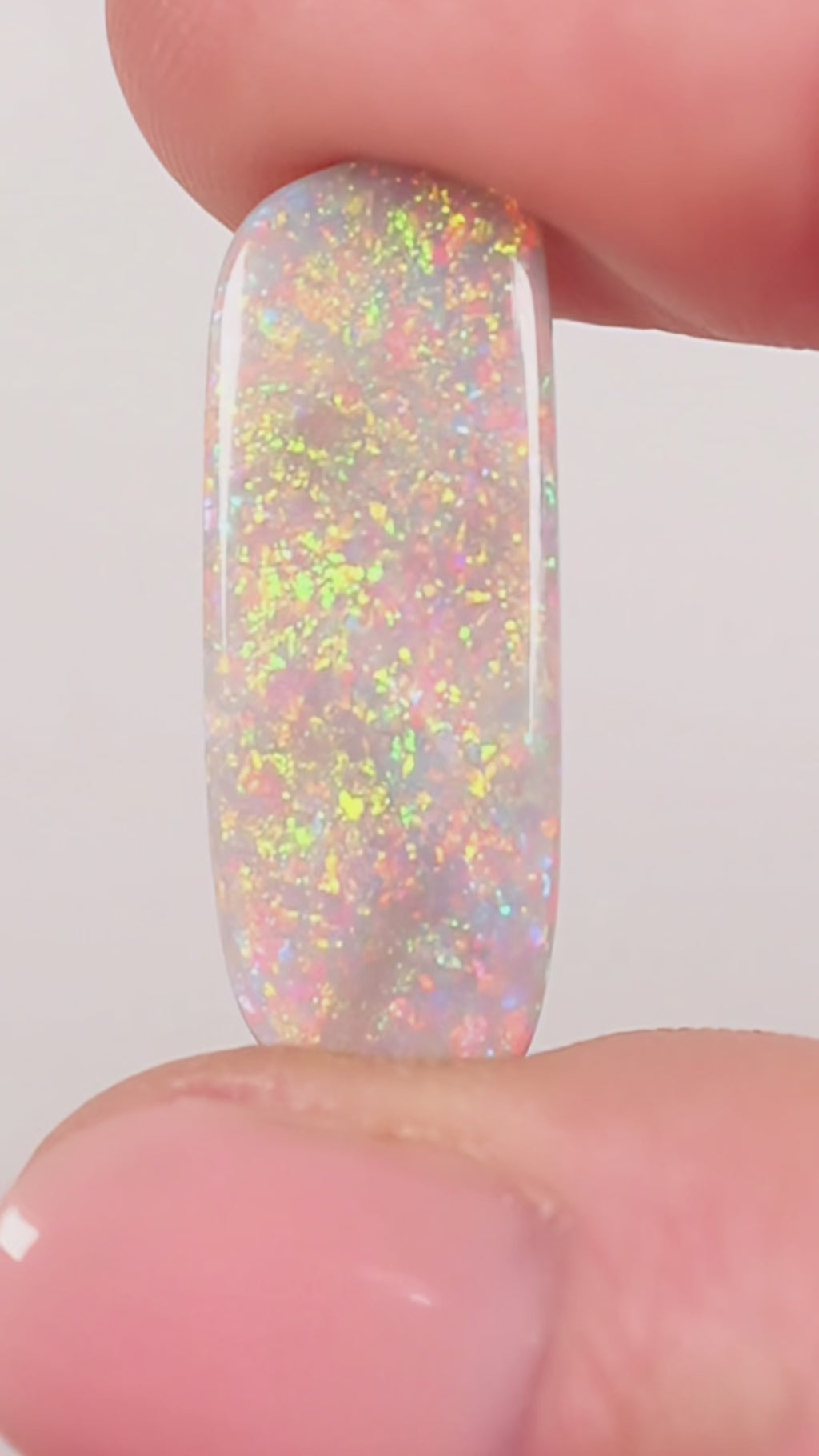 5.23ct Dark Opal - 10.2 x 27.6 x 2.5mm