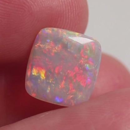 2.33ct Dark Opal - 10.4 x 11 x 2.7 mm